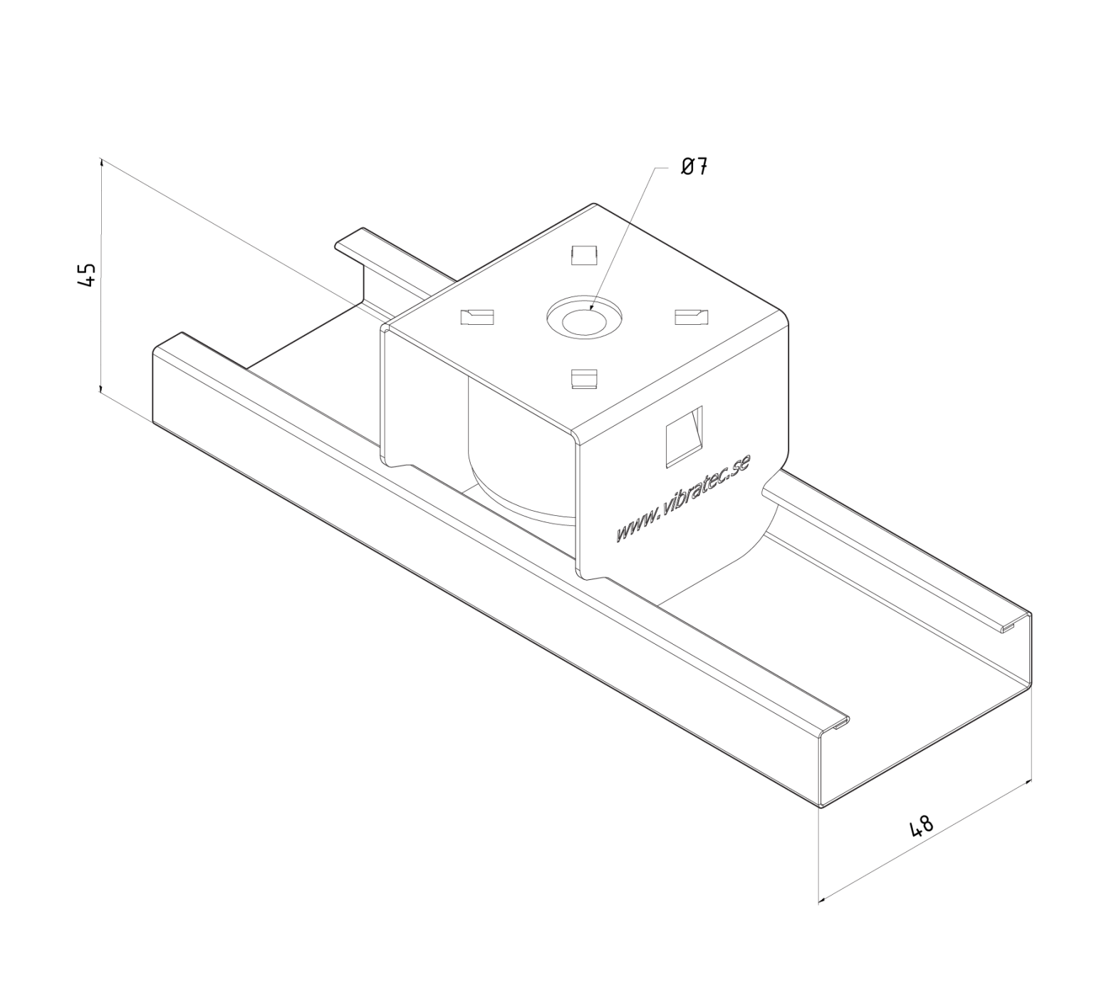 Ceiling System VT-SFC - Vibratec