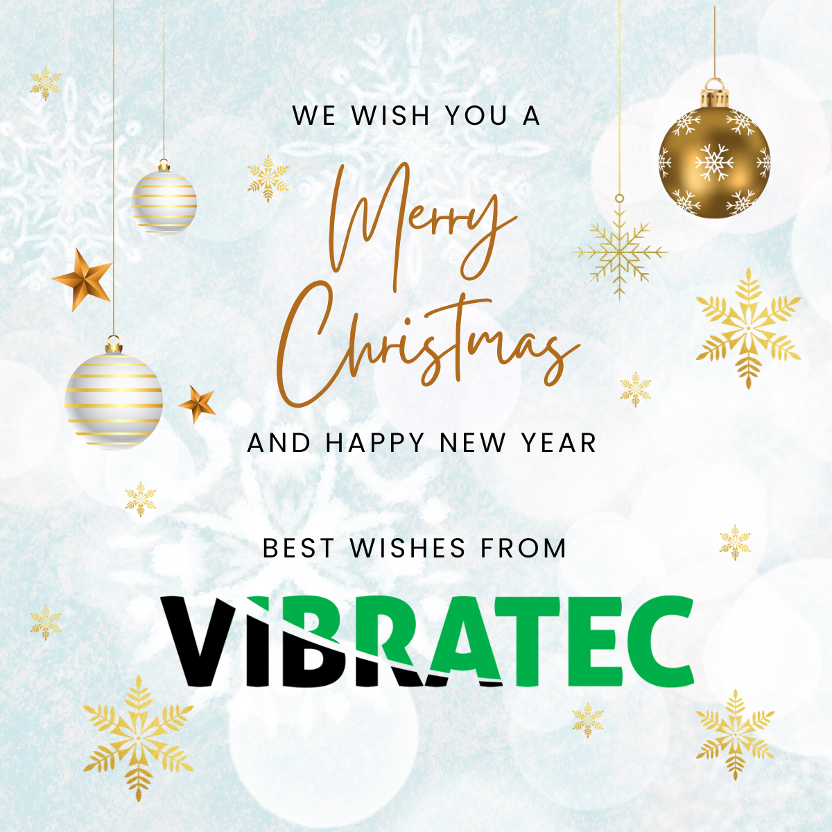 Merry Christmas & Happy New Year from Vibratec